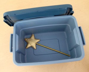 Magic Wand or Bust? Or, Our Favorite Disaster Kit Fail courtesy of Carrie Carlson-Guest.