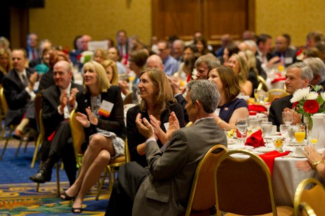 Around 450 people attended our 2014 Heroes Breakfast in Minneapolis. Photo credit: Andy King
