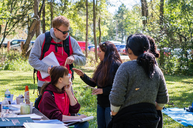 University of Minnesota humanitarian crisis simulation, 2015 (Photo credit: UMN)